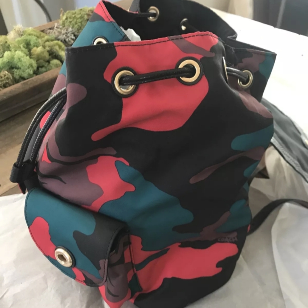 Coach nylon backpack - Picture 5 of 11